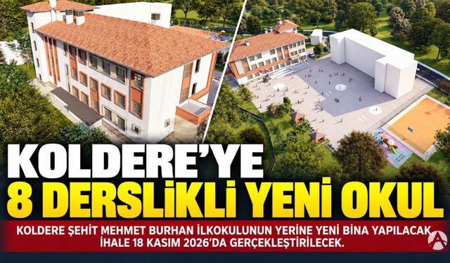 Saruhanlı’ya 8 Derslikli Yeni İlkokul Yapılacak: İhale Tarihi Açıklandı