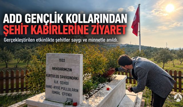 ADD Gençlik Kollarından Şehit Kabirlerine Anlamlı Ziyaret