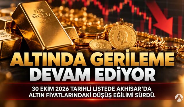 Altın Fiyatlarında Gerileme Sürüyor! İşte 30 Ekim 2026 Güncel Fiyatları