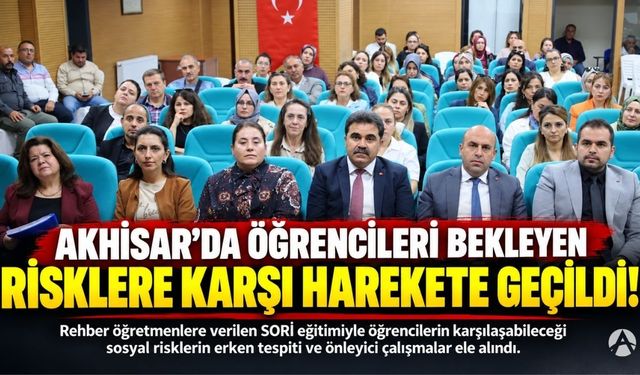 Akhisar’da Öğrencileri Bekleyen Risklere Karşı Harekete Geçildi!
