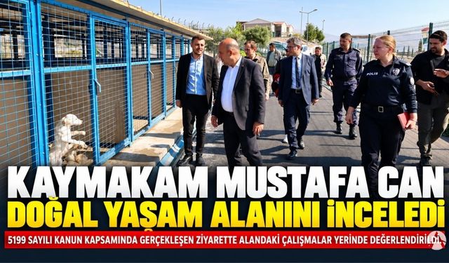 Kaymakam Mustafa Can, Akhisar’daki Doğal Yaşam Alanı’nı İnceledi