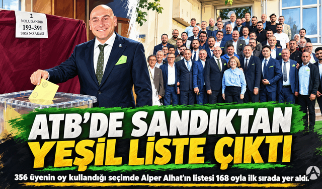 Alper Alhat, sandıktan birinci çıktı!