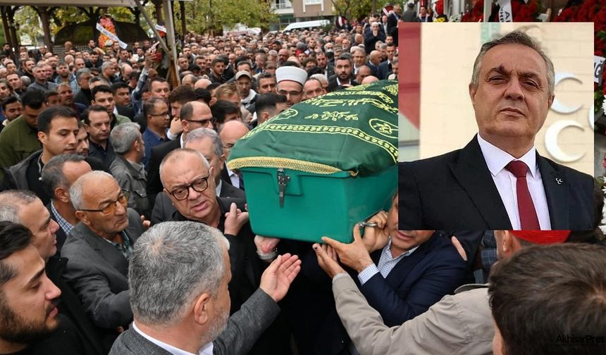 Manisa İl Başkanı Murat Öner, son yolculuğuna uğurlandı
