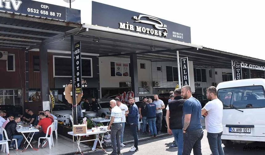 MİR Motors, Akhisar Galericiler Sitesi'nde hizmete açıldı
