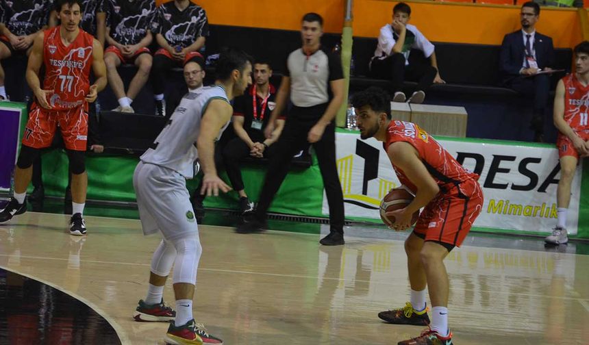 Akhisar Belediye Basketbol, zor maçı kazandı!