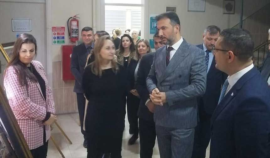 İl Milli Eğitim Müdürü Mehmet Uğurelli'den Akhisar ziyareti