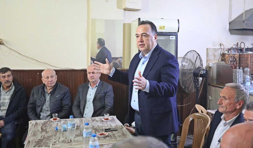 Başkan Besim Dutlulu, kırsal mahalleleri ziyarete devam ediyor