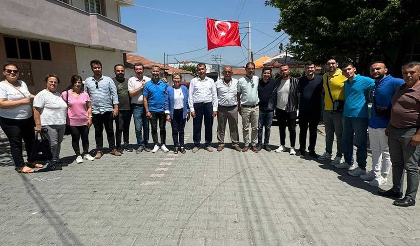 CHP Akhisar İlçe Başkanlığı, Geleneksel Köy Hayırlarına Katılımını Sürdürüyor