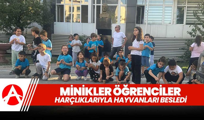 Öğrencilerden Örnek Davranış: Harçlıklarını Biriktirip Kuşları Beslediler