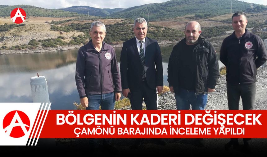 Bölgenin kaderini değiştirecek Çamönü Barajı’nda İnceleme