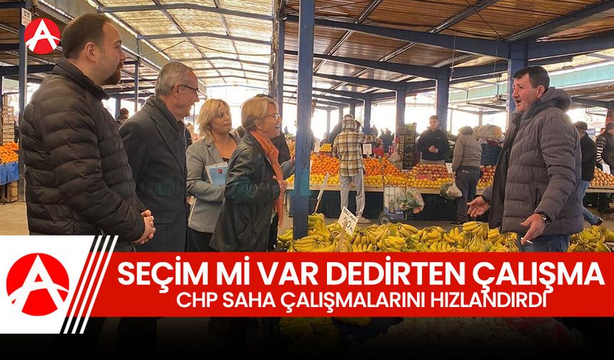 CHP Akhisar’da Saha Çalışmalarını Hızlandırdı