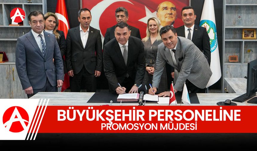 Manisa Büyükşehir Personeline Promosyon Müjdesi