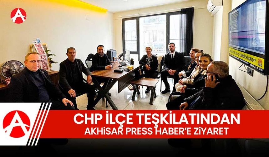 CHP Akhisar İlçe Başkanı Hayriye Hacet’ten Akhisar Press’e 10 Ocak Ziyareti