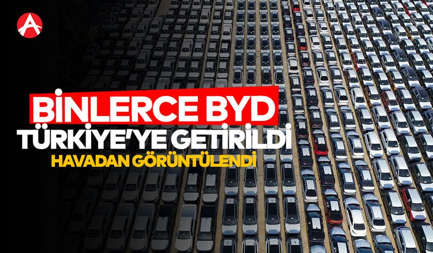 BYD’den Türkiye’ye Dev Adım: Binlerce Elektrikli Araç Limanda!
