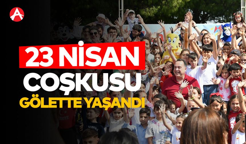 Akhisar’da 23 Nisan Coşkusu Gölette Yaşandı! Binlerce Çocuk Şenlikte Buluştu