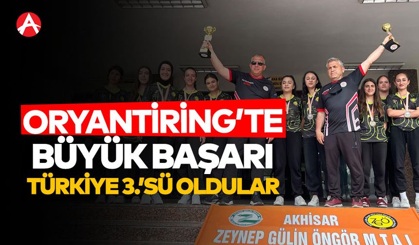 Zeynep Gülin Öngör Spor Kulübü’nden Türkiye Oryantiring Şampiyonası’nda Büyük Başarı!