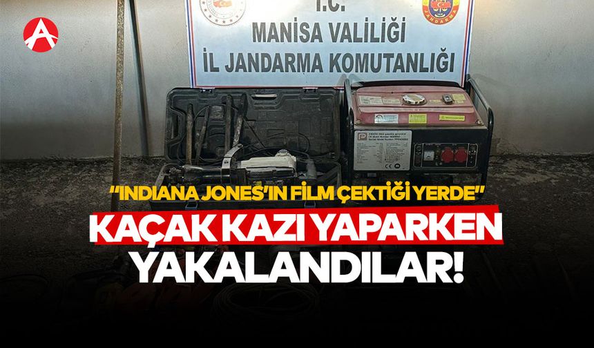 Akhisar Sazoba’da Kaçak Kazı Operasyonu: 2 Kişi Suçüstü Yakalandı