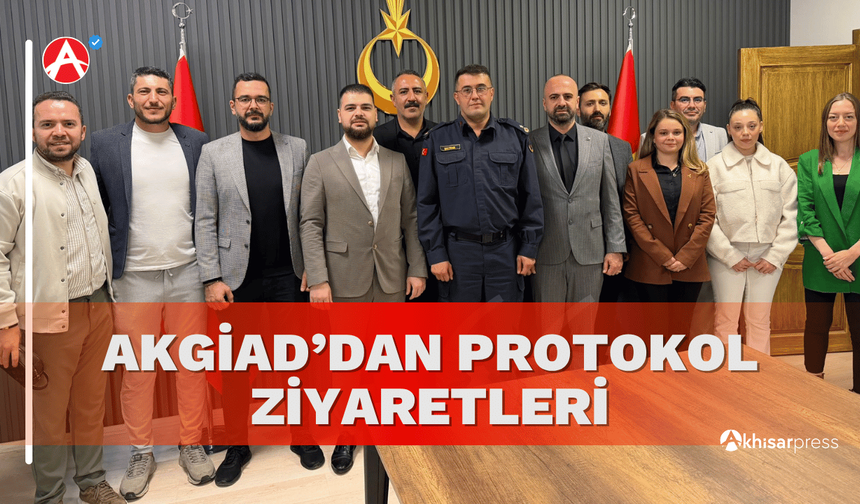 AKGİAD'dan Vergi Dairesi ve İlçe Jandarma Ziyareti