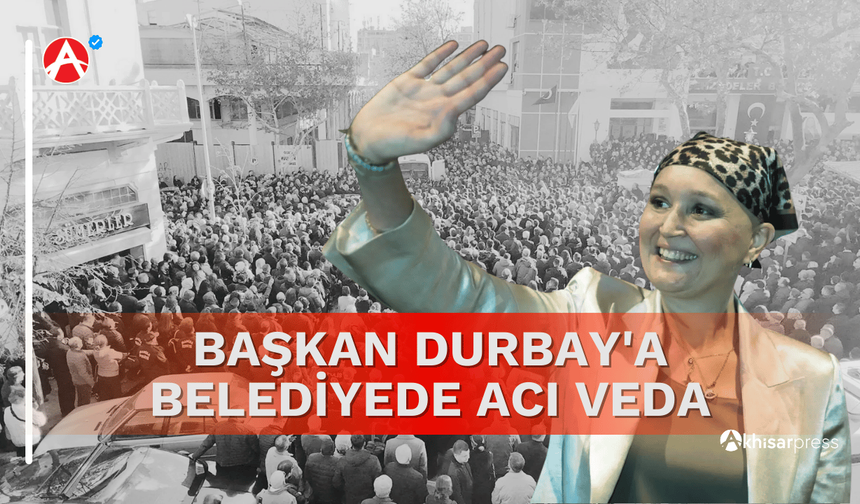 Gülşah Durbay'a belediye önünde acı veda!