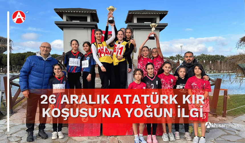 26 Aralık Atatürk Kır Koşusu’na Yoğun İlgi