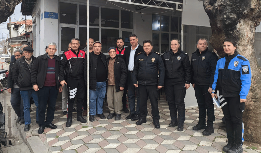 Emniyet Müdürü Hasan Taşan, Şeyh İsa Mahallesi’nde vatandaşlarla buluştu