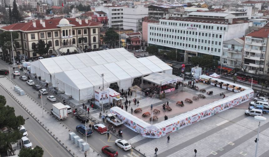 Manisa Büyükşehir Belediyesi 160 Bin Kişilik Bereket Sofrası Kuracak