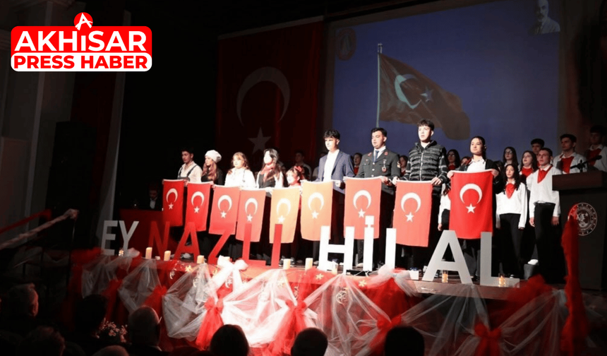 Akhisar’da 12 Mart İstiklal Marşı’nın Kabulü Programı Düzenlendi