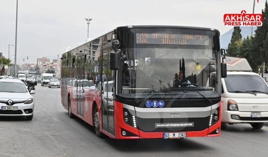 19 Mayıs’ta Manisa’da Toplu Ulaşım Ücretsiz Olacak