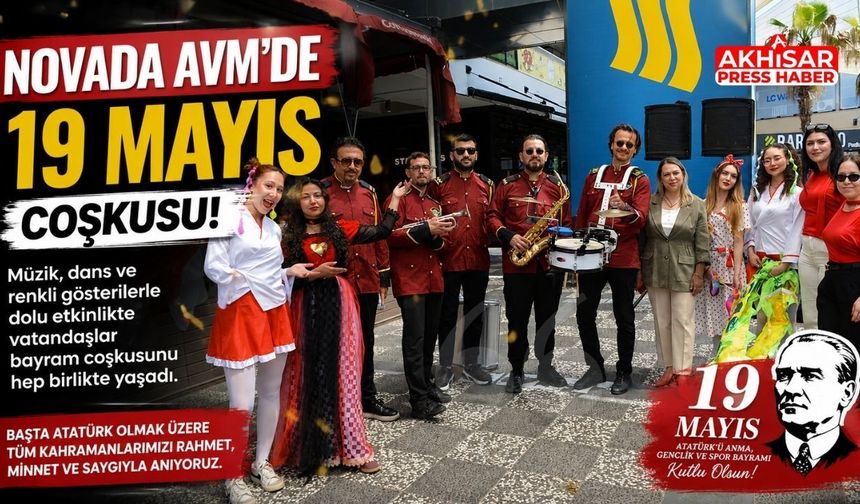 Novada AVM’de 19 Mayıs Coşkusu Yaşandı