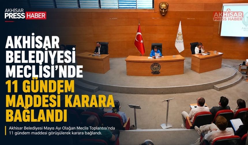 Akhisar Belediye Meclisinde 100 Milyonluk Krediye Onay