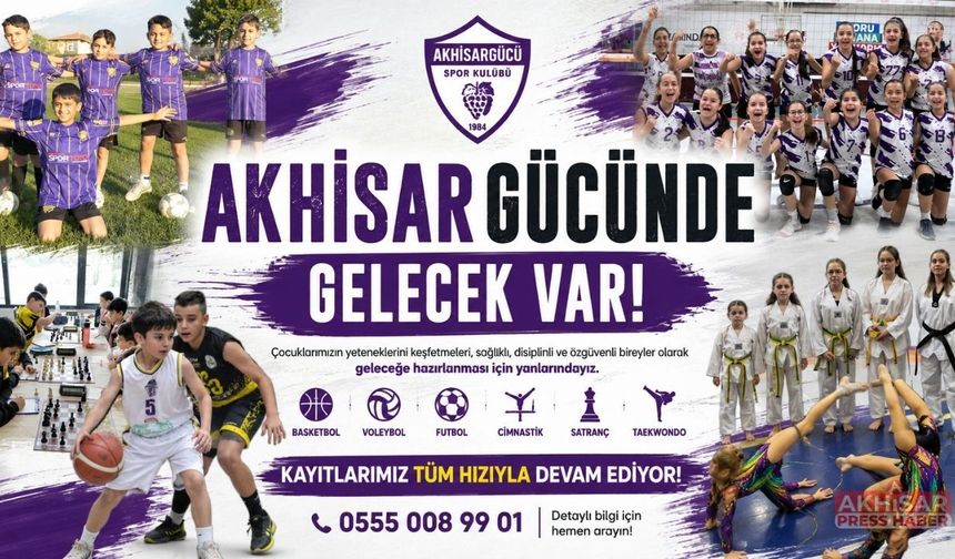 Akhisargücü’nde Spor Okulu Kayıtları Başladı