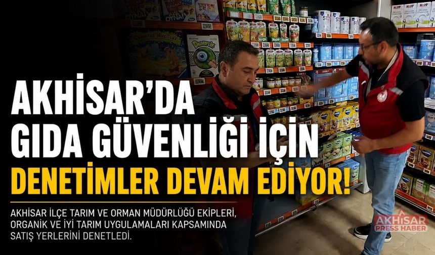 Akhisar’da Organik ve İyi Tarım Uygulamaları Denetlendi