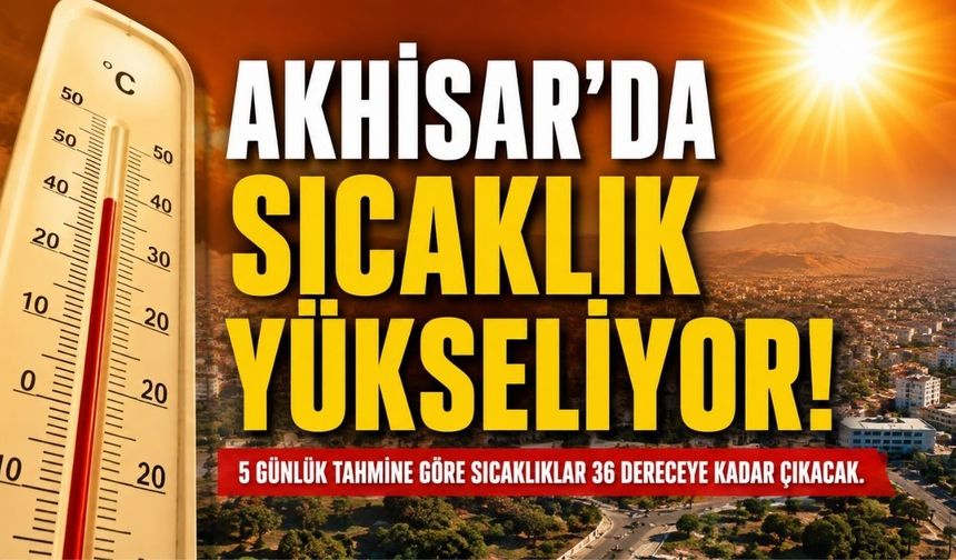 Akhisar’da Önümüzdeki 5 Gün Hava Nasıl Olacak?