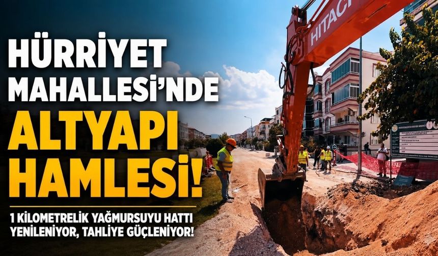 Akhisar'ın İşlek Güzergahında Altyapı Güçlendiriliyor