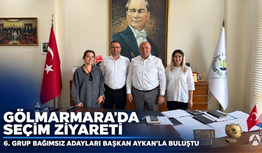 Hasan Kazboğazoğlu ve Ekibinden Gölmarmara’da Ziyaret