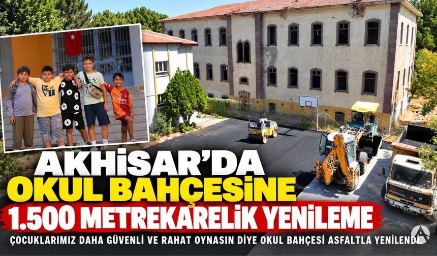 Akhisar'da Öğrenciler İçin 1.500 Metrekarelik Dönüşüm