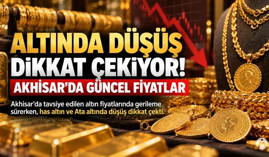 Altında Düşüş Dikkat Çekiyor! Akhisar’da Güncel Fiyatlar