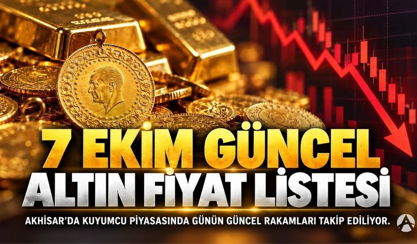 Altın Güne Nasıl Başladı?: 7 Ekim Güncel Altın Fiyatları