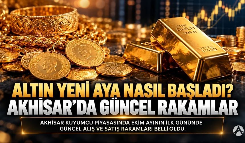 Altın Yeni Aya Nasıl Başladı? Akhisar’da Güncel Rakamlar
