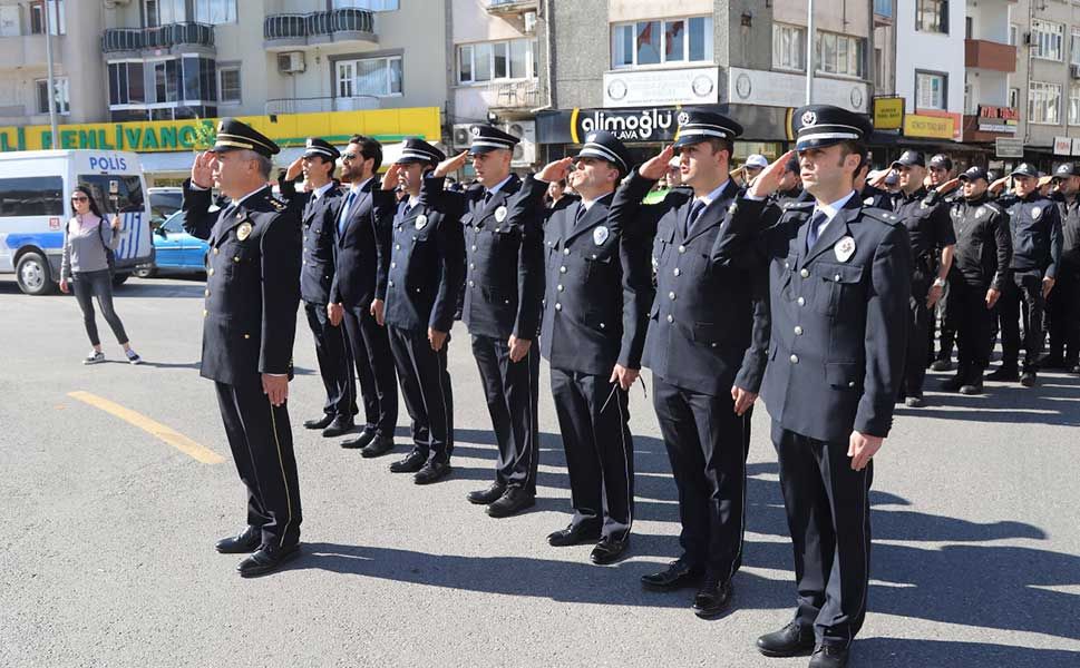 Akhisar'da Türk Polis Teşkilatı'nın 179. kuruluş yıl dönümü kutlandı