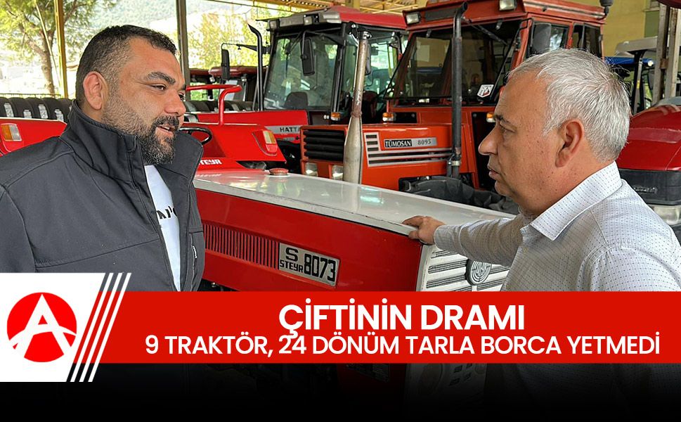 Kırkağaç’ta Çiftçinin Dramı: "9 Traktör, 24 Dönüm Tarla Sattı Ama Borcuna Yetmiyor"