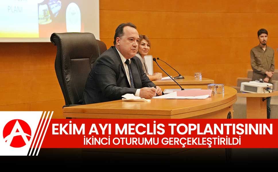 Akhisar Belediyesi Ekim Ayı Meclis Toplantısının 2. Oturumu Gerçekleştirildi