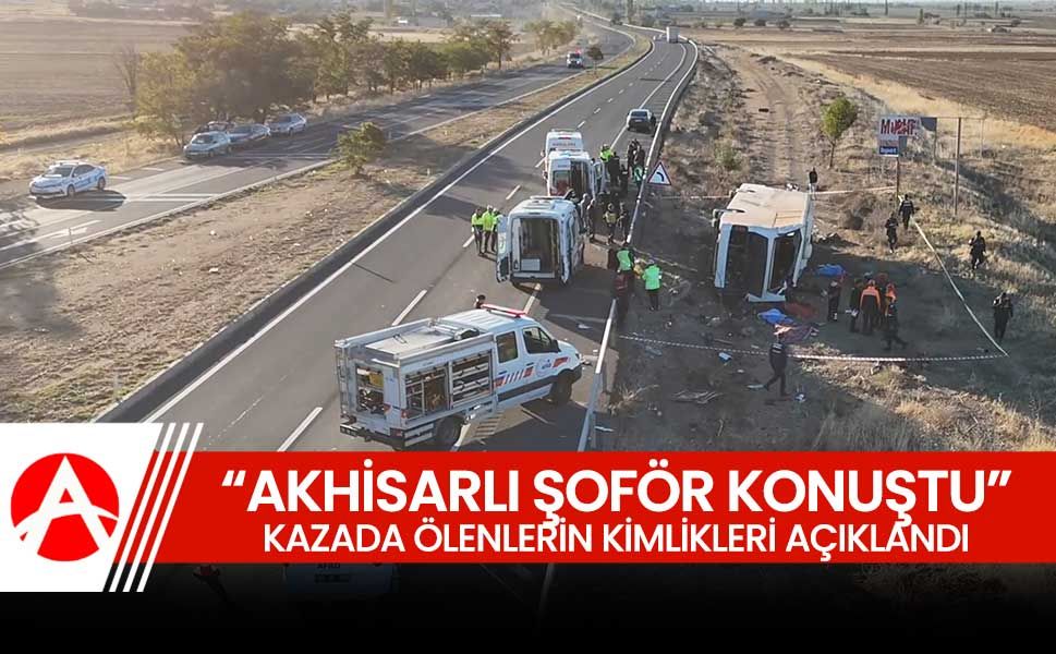 Otobüs şoförünün ifadesi ortaya çıktı.. Ölenlerin kimlikleri belli oldu!