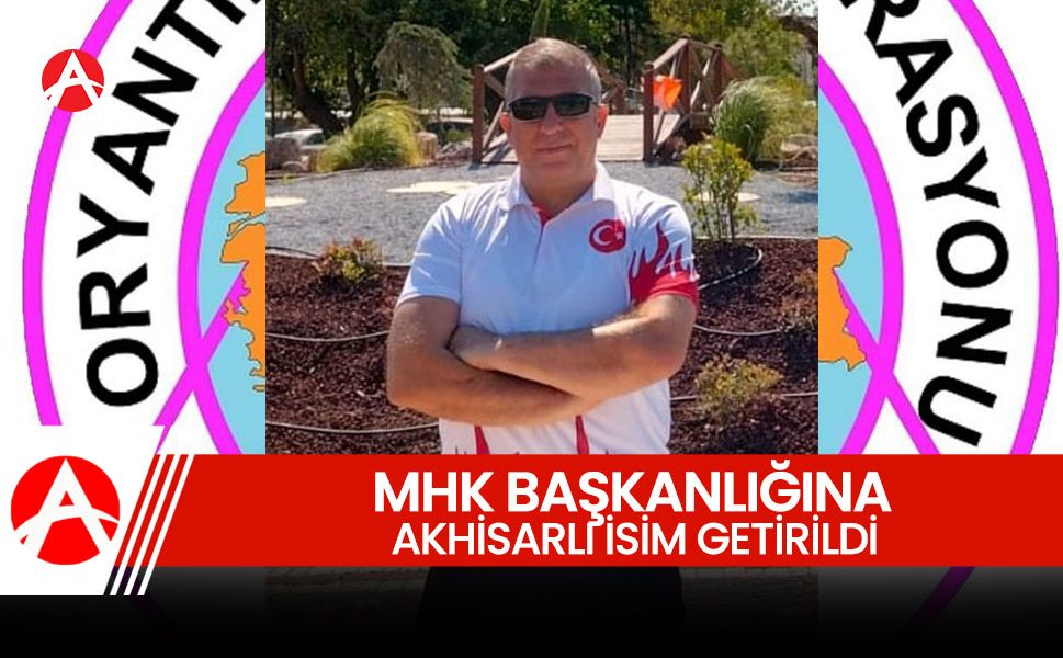 Akhisarlı Özgür Morbel, Türkiye Oryantiring Federasyonu MHK Başkanlığına Atandı